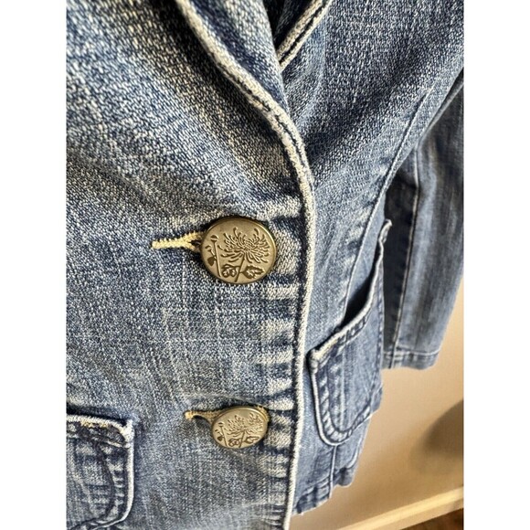 Levi Strauss Women’s Signature  Denim Jean Jacket Size XS VINTAGE - Picture 3 of 7